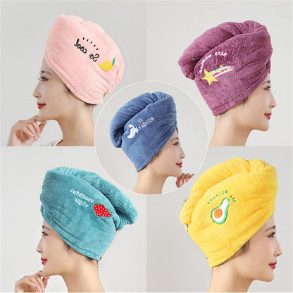 Turbante Seca-Rápido Anti-Frizz